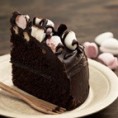Marshmallow Rocky Road Chocolate Cake